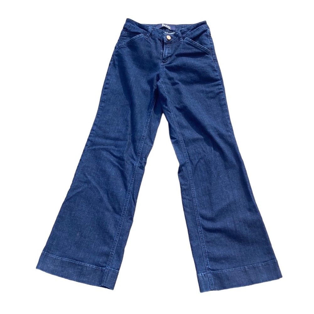 Boden The Windsor Wide Leg jeans, size 2p (US sizing)